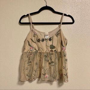 Sheer fairy top 🤍🤍